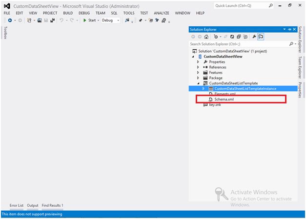 Create a customizable list template